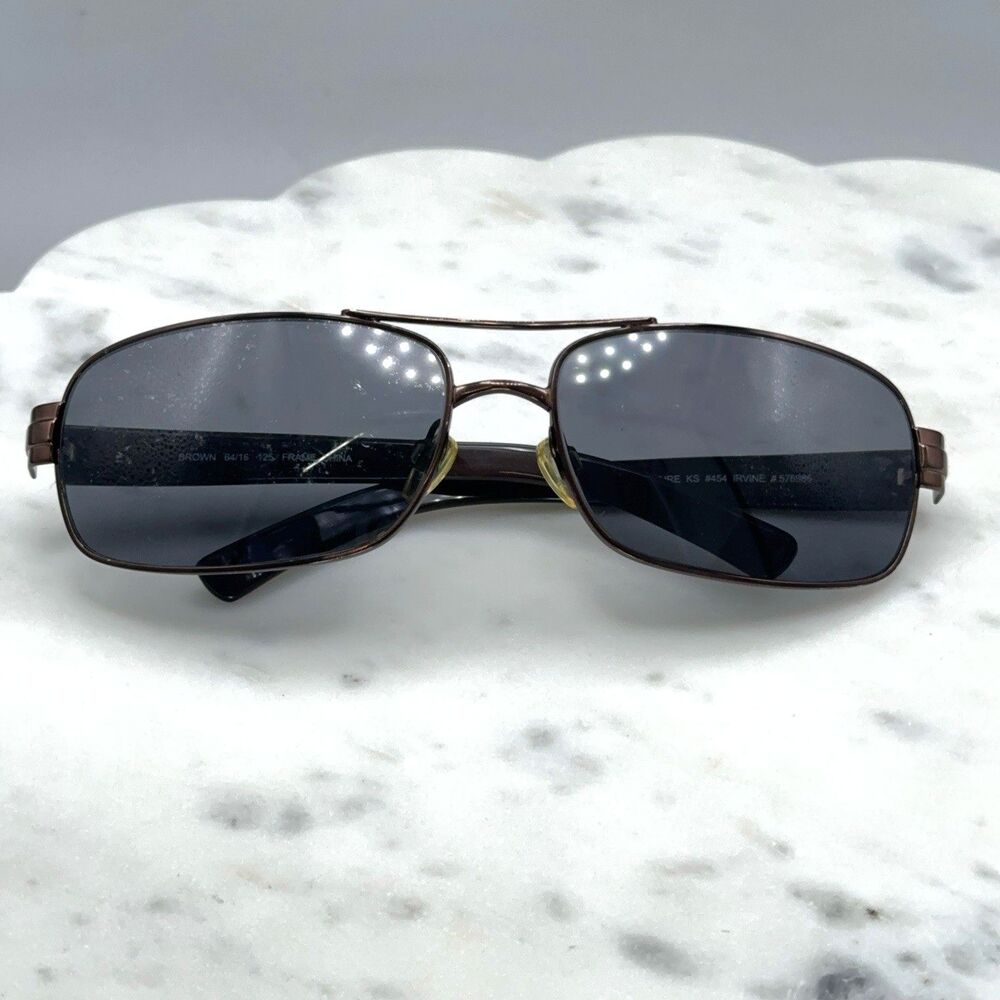 Kirkland Signature KS #454 Irvin #576986 Brown Eyeglasses Sunglasses Frames Only
